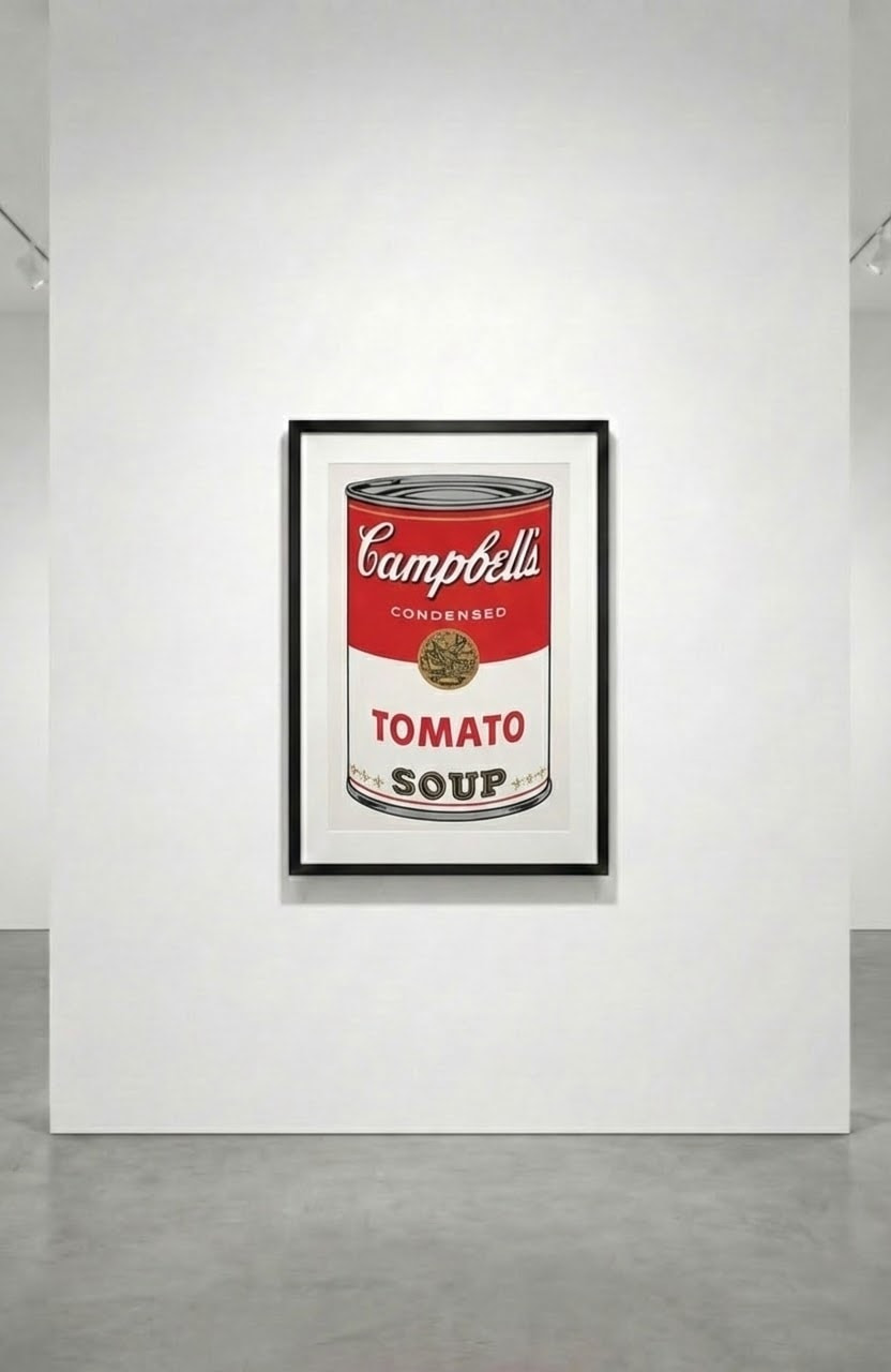 American Pop Artist Painted Cans of Soup and Celebrities