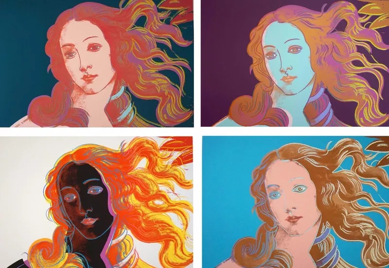Andy Warhol: The Birth of Venus Portfolio