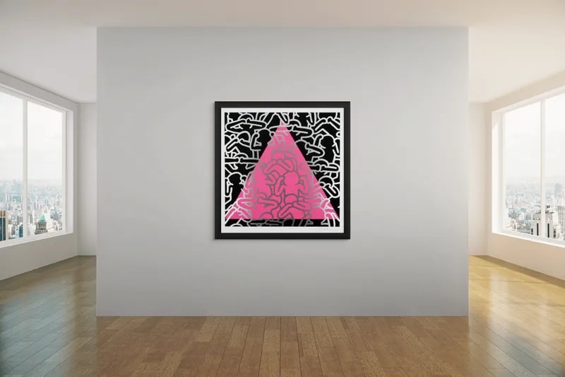 Keith Haring Silence = Death