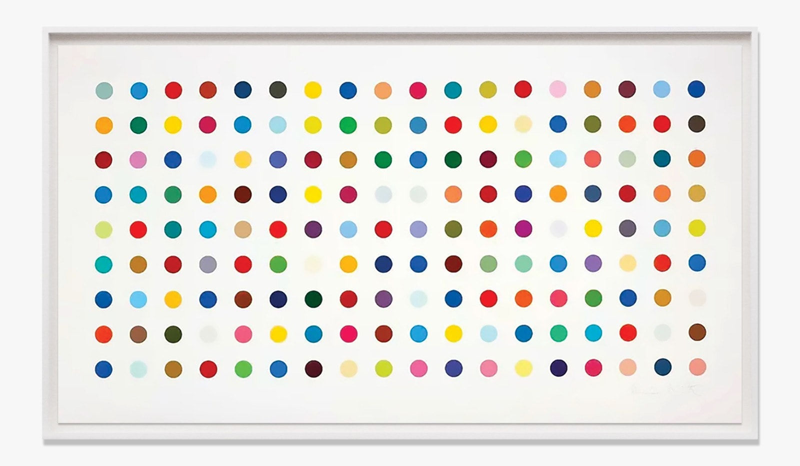 Damien Hirst - Tetrahydrocannabinol, 2004, Aquatint etching on 350gsm Hahnemühle paper