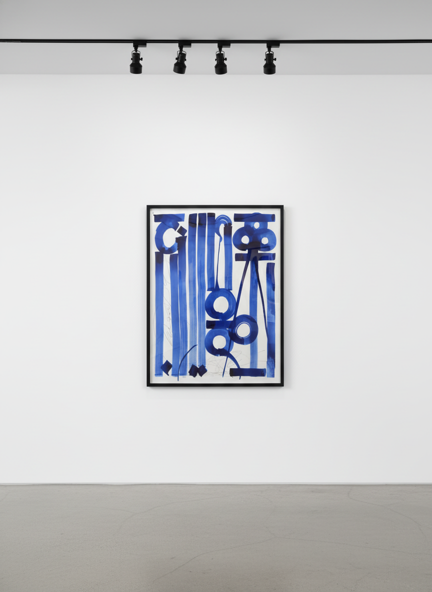 Retna - Chinga tu Maiz, 2018, Watercolor and graphite on paper