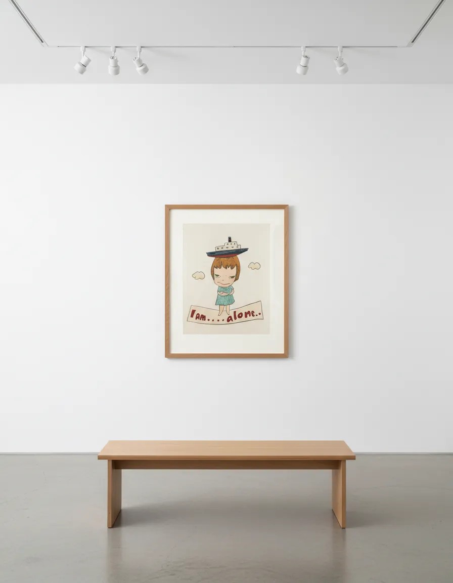 Yoshitomo Nara - I Am Alone, 2003