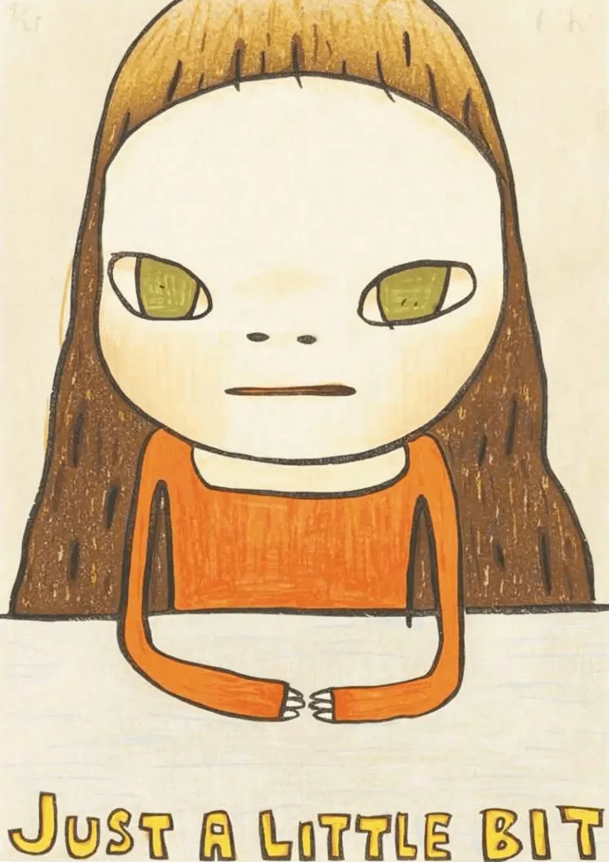 Yoshitomo Nara - Just A Little Bit, 2013