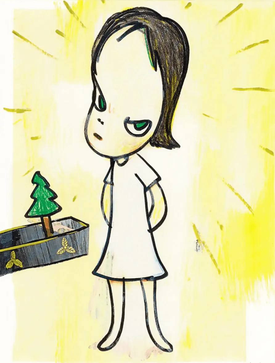 Yoshitomo Nara - Little Tannenbaum, 1999