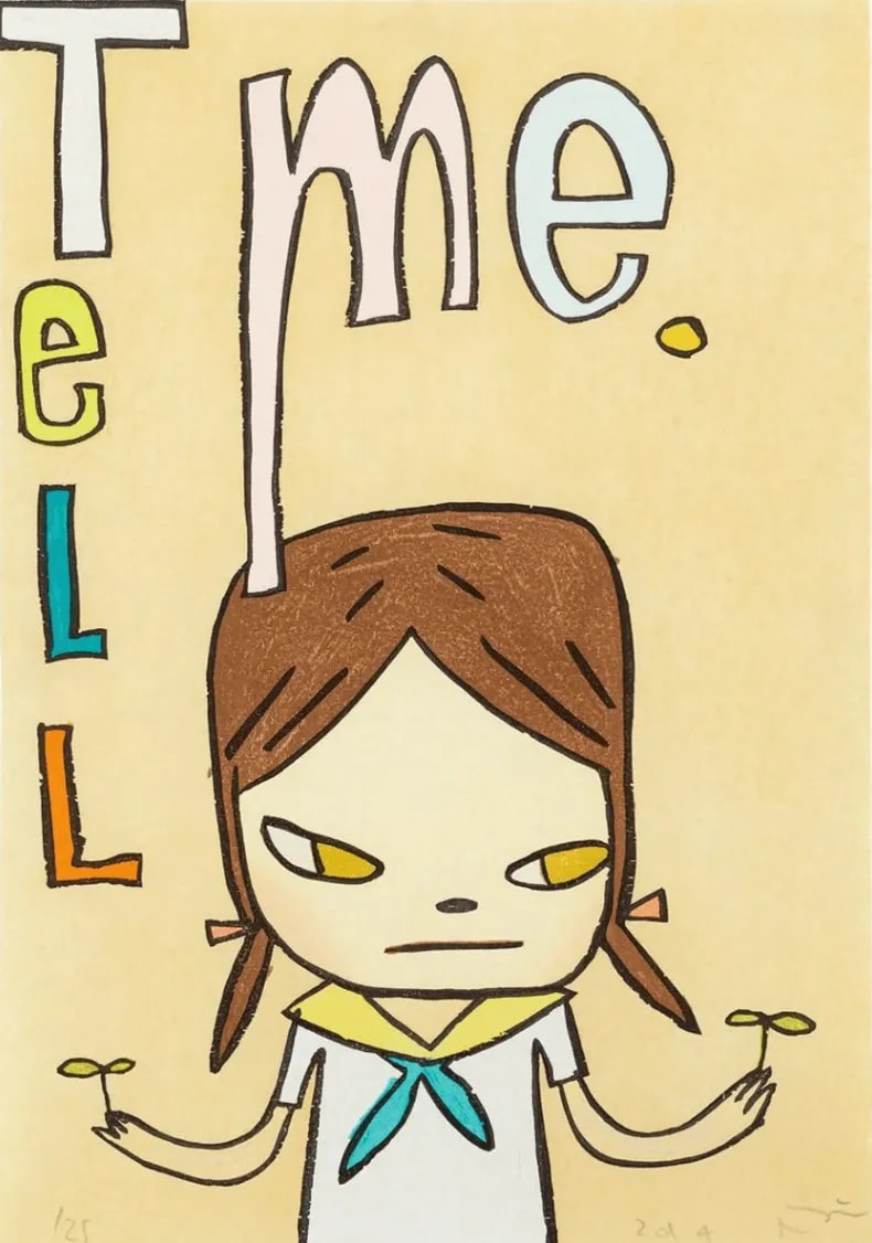Yoshitomo Nara - Tell Me, 2014