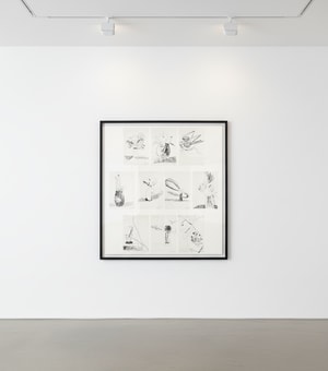 Andy Warhol - Flowers (Black and White)  Complete Portfolio (FS II.100 -109)