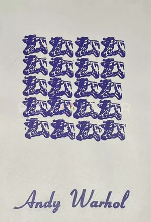 Andy Warhol - Purple Cows (FS II.17A)