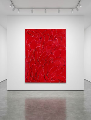 Hunt Slonem - Red Diamond