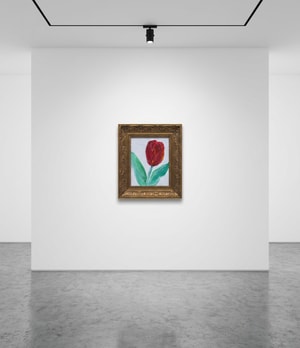 Hunt Slonem - Red Tulip