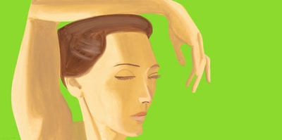 Alex Katz - Homage To Degas, 2020