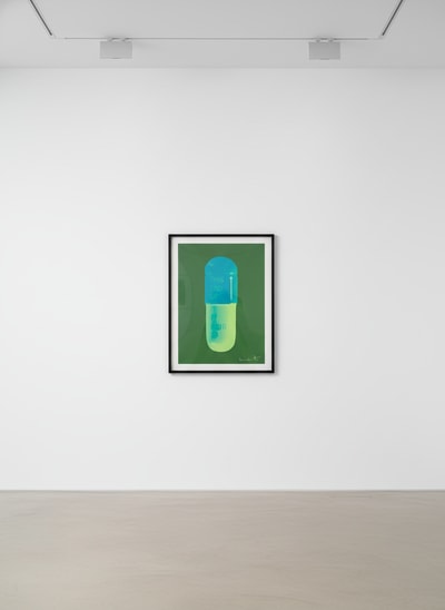 Damien Hirst - The Cure (Forest Green/ Turquoise/ Acid Green), 2014