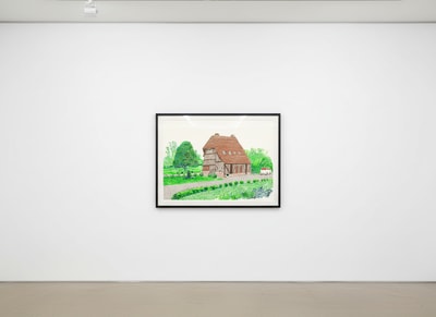 David Hockney - In Front of House Looking West, 2019