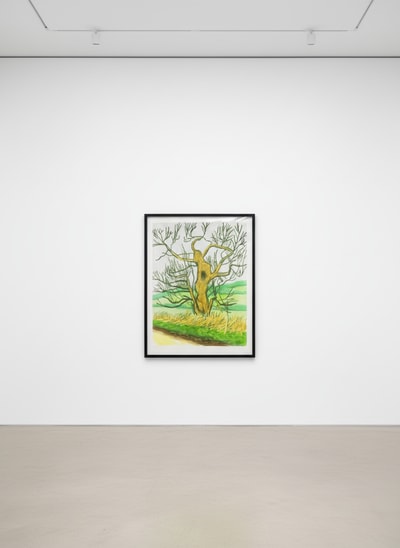 David Hockney - March 22nd, The Arrival of Spring in Woldgate, East Yorkshire, 2011