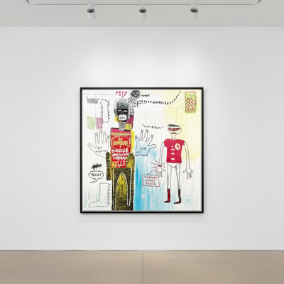 Jean-Michel Basquiat - Piano Lesson, from Superhero Portfolio, 1982/87-2022