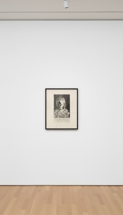 Pablo Picasso - Buste de Femme (Dora Maar) State IX (Bloch 308), 1938
