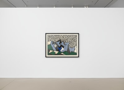 Roy Lichtenstein - Morton A Mort (C. 178), from Expressionist Woodcut Series, 1989