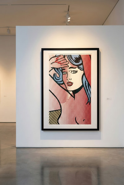 Roy Lichtenstein - Nude With Blue Hair (C.286), 1994