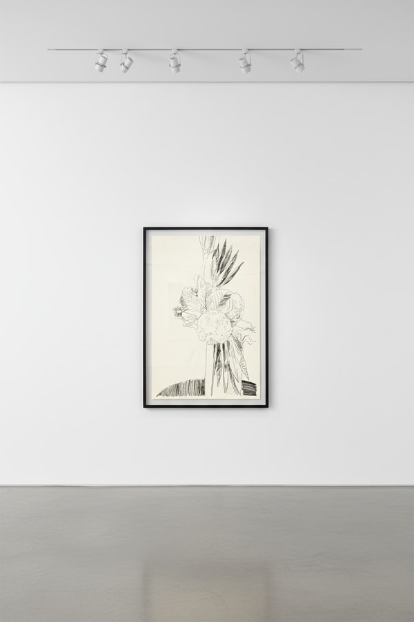 Andy Warhol - Flowers (Black and White) (FS II.100), 1974, Screen print on Arches paper and J. Green paper
Signed and numb...
