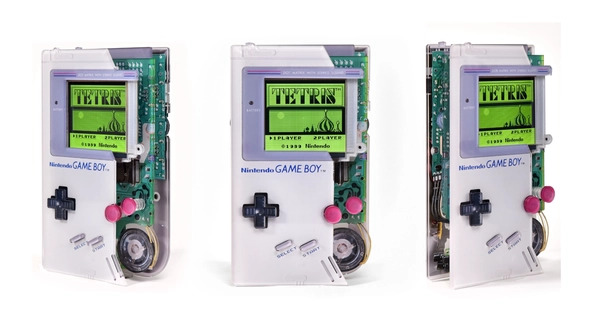 Connor Gottfried - Liquid Crystal IV, 2025, Laser cut acrylic, 7 color print, IPS panel, Raspberry Pi 4, wireless controller