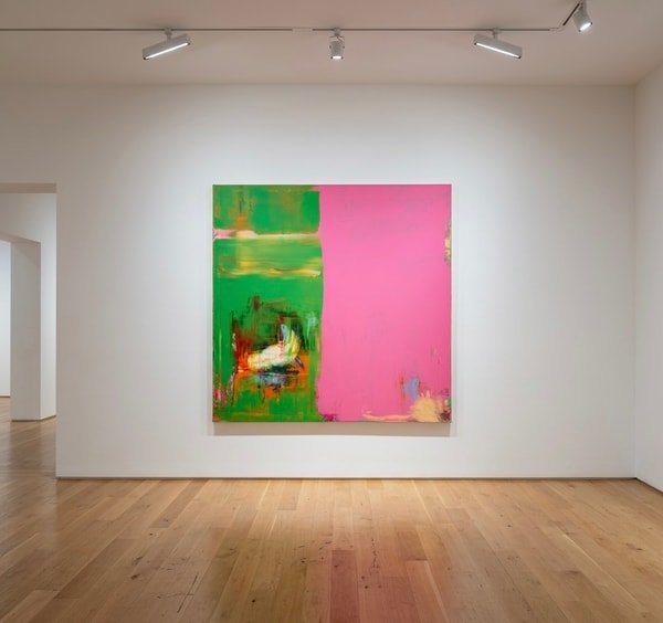 David Pher - Am Teich, 2026, Acryl on Canvas