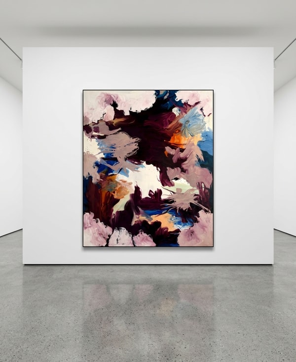 Fontaine Scarelli - Assumption in Space, 2026, Oil on Canvas