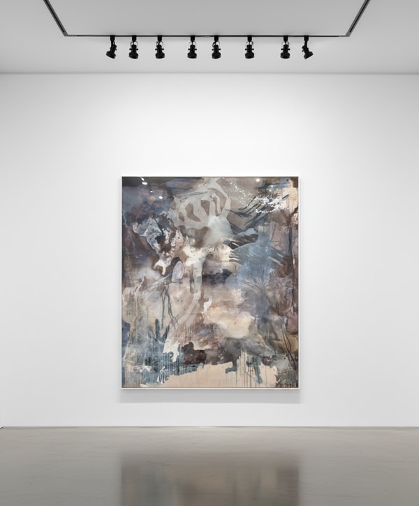 Fontaine Scarelli - Romulan - Shadows Within Shadows, 2025, Mixed media on canvas
