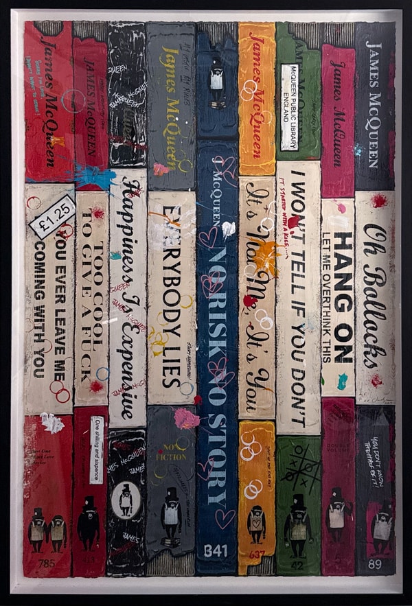 James McQueen - Anthology I | Unique, Mixed-media and silkscreen on paper