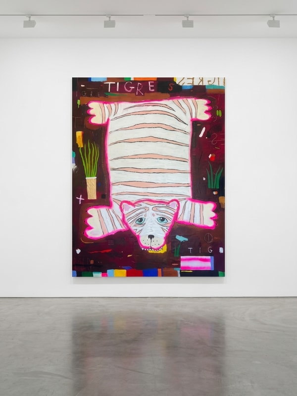 Nathan Paddison - TIGRE RUG (peach), 2026