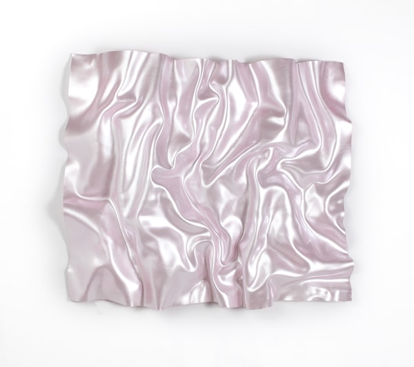 Paul Rousso - Electrified Pink^, 2025, Acrylic Paint on Hand-Sculpted Thermoplastic Polyester