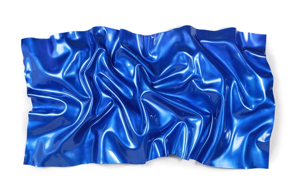 Paul Rousso - Ultramarine Scene^, 2026, Acrylic Paint on Hand-Sculpted Thermoplastic Polyester