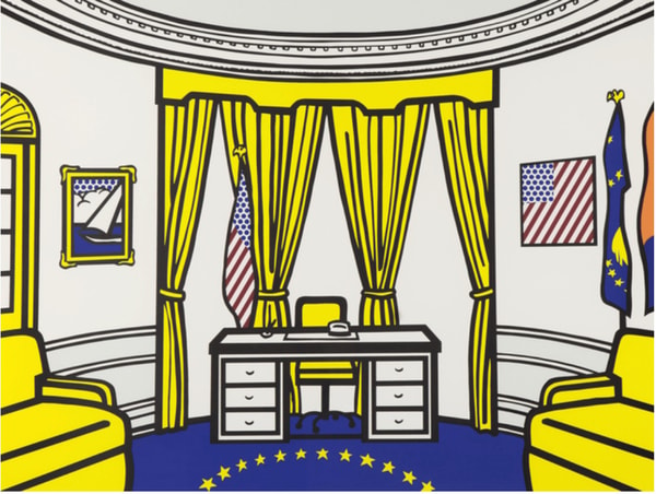 Roy Lichtenstein - Oval Office (C. 277), 1992