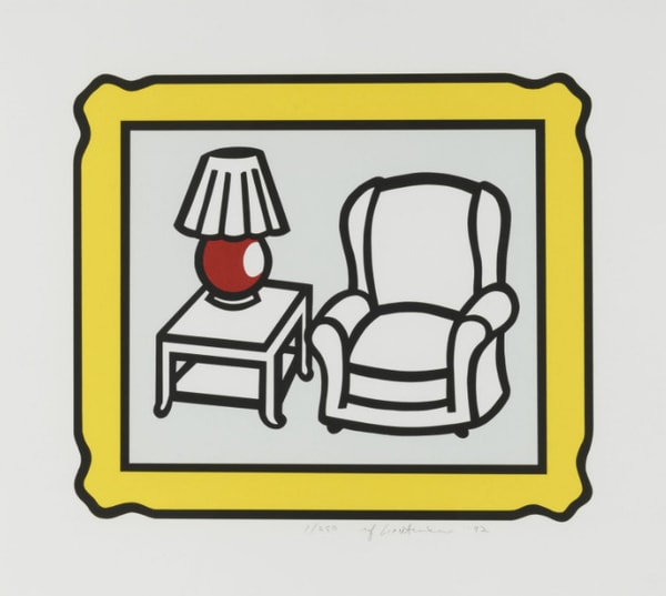 Roy Lichtenstein - Red Lamp (C. 279), 1992