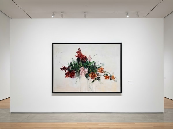Sage Barnes - Bloom #6, 2026 , Mixed Media on Canvas