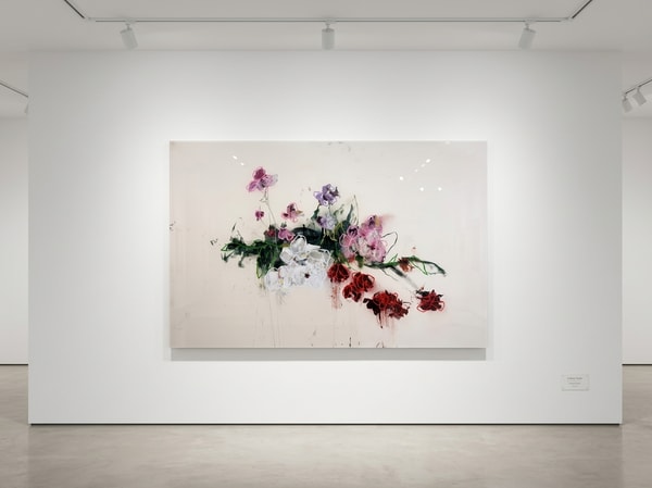 Sage Barnes - Bloom #8, 2026, Mixed Media on Canvas
