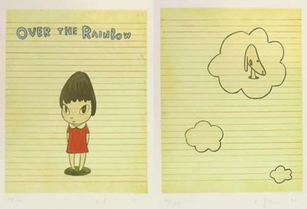 Yoshitomo Nara - Over The Rainbow, 2005