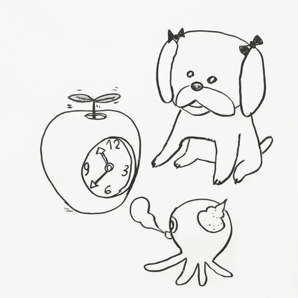 Yoshitomo Nara - Time Goes On, 2002