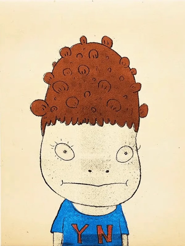 Yoshitomo Nara - Y.N. Self Portrait, 2002