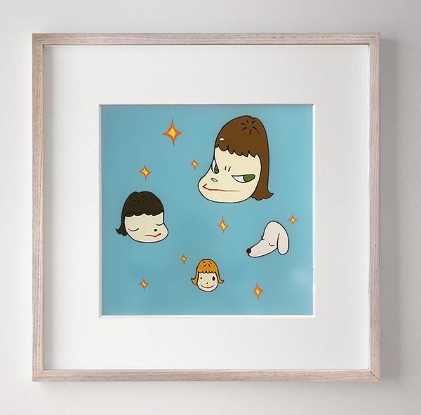 Yoshitomo Nara - Star Island, 2003, Silkscreen on paper