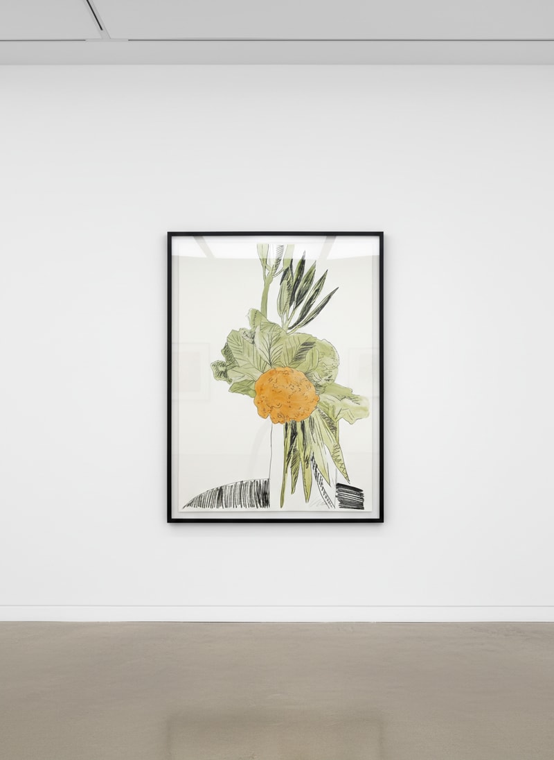 Andy Warhol Hand-Colored Flowers