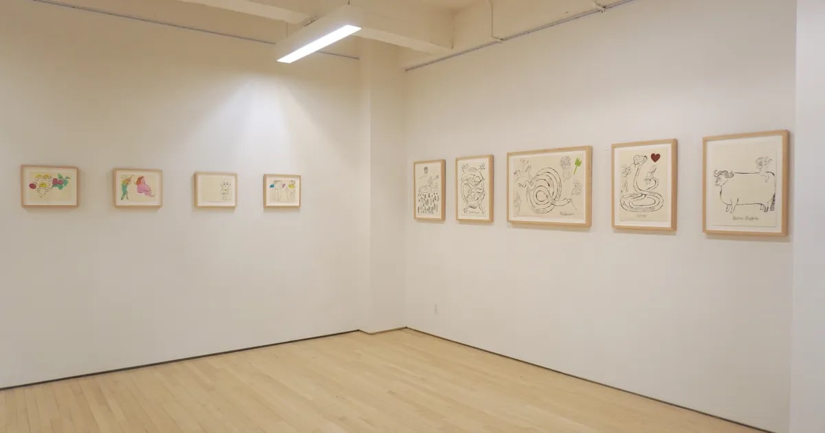 Andy Warhol Watercolors and Illustrations from the 1950s