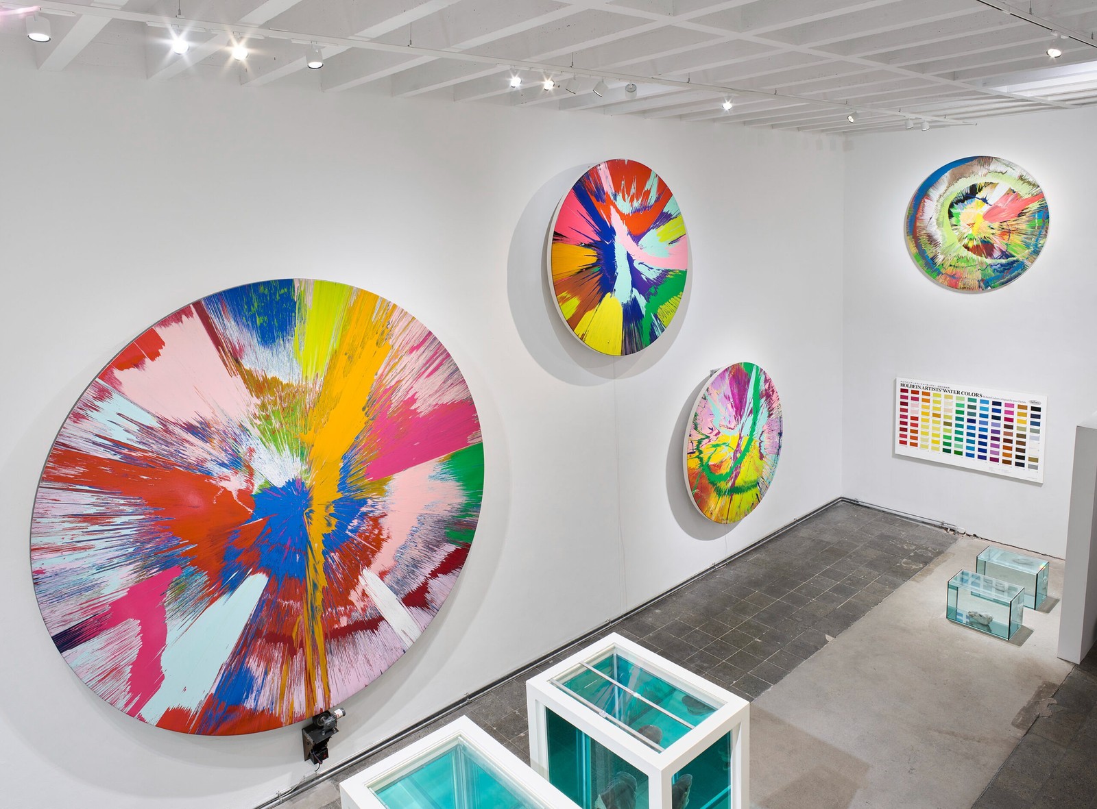 The Origins and Meaning of Damien Hirst’s Spin Paintings