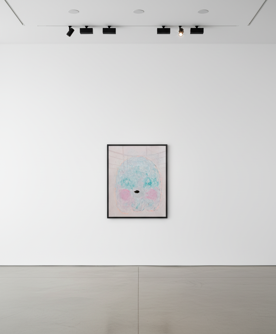 Adam Handler - Pale September Ghost, 2023, Oil stick on linen