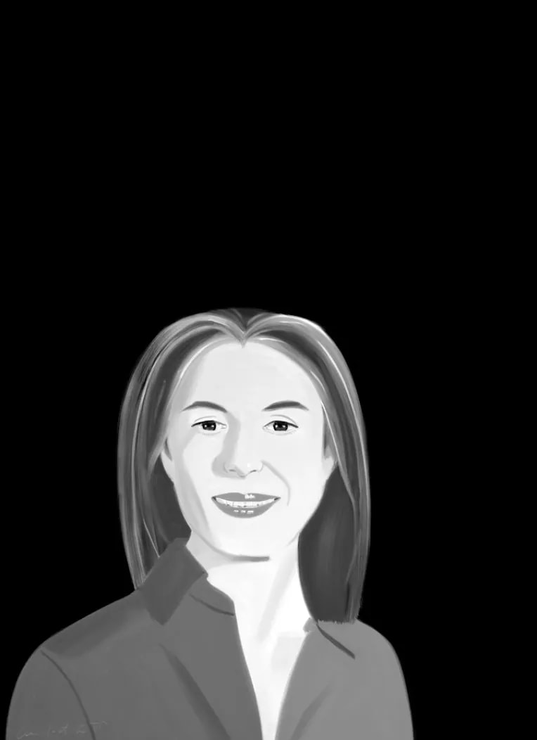 Alex Katz - Ada, 2017, Archival pigment inks on Crane Museo Max 365 gsm fine art paper