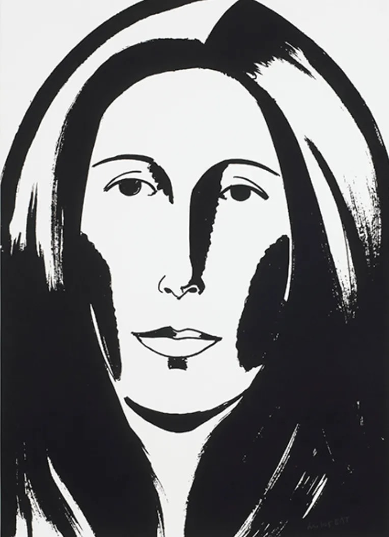 Alex Katz - Anna, 2013, Photoengraving and aquatint on Somerset satin white 300 gsm paper