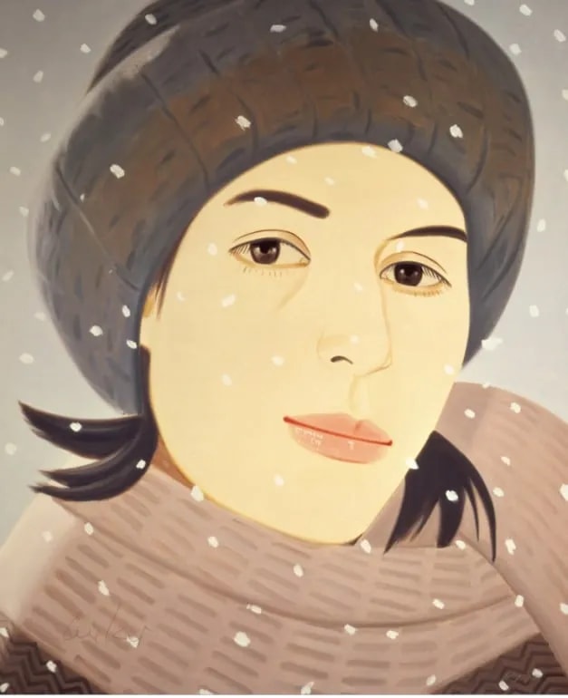 Alex Katz - December Ada, 2020, Archival pigment inks