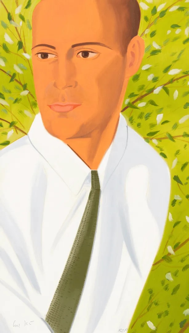 Alex Katz - Perry, 2021, Archival pigment ink on Innova Etching Cotton Rag 315 gsm fine art paper