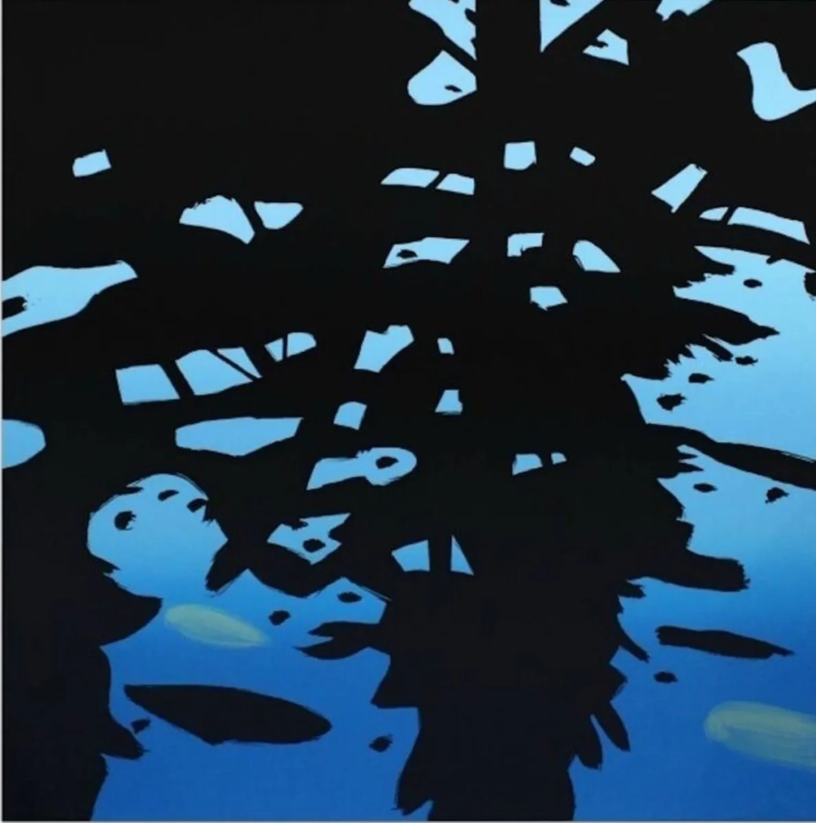 Alex Katz - Reflection, 2010, 7-color screenprint on Saunders Waterford HP White 410 g paper