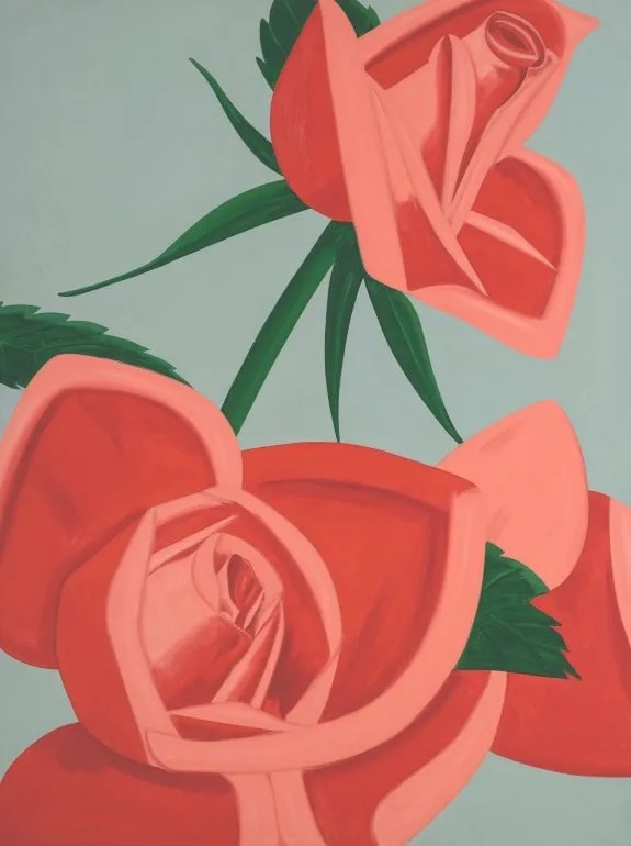 Alex Katz - Rose Bud, 2019, Archival Pigment Inks