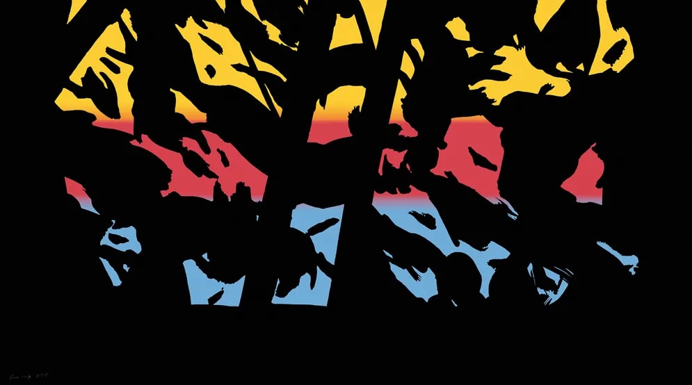 Alex Katz - Sunset 3, 2020, Archival pigment ink on Innova Etching Cotton Rag 315 gsm fine art paper