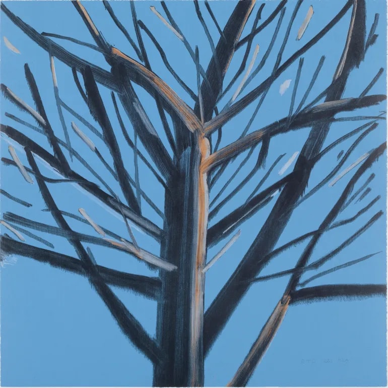 Alex Katz - Tree 8, 2023, Lithograph